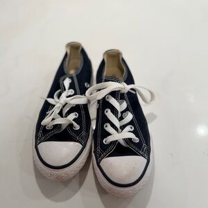 Converse Kids Black and White All Star Sneakers